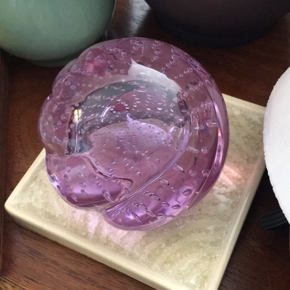 Caithness Other - Caithness whirligig Scottish lavender crystal orb